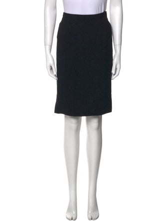 Giorgio Armani Wool Knee-Length Skirt