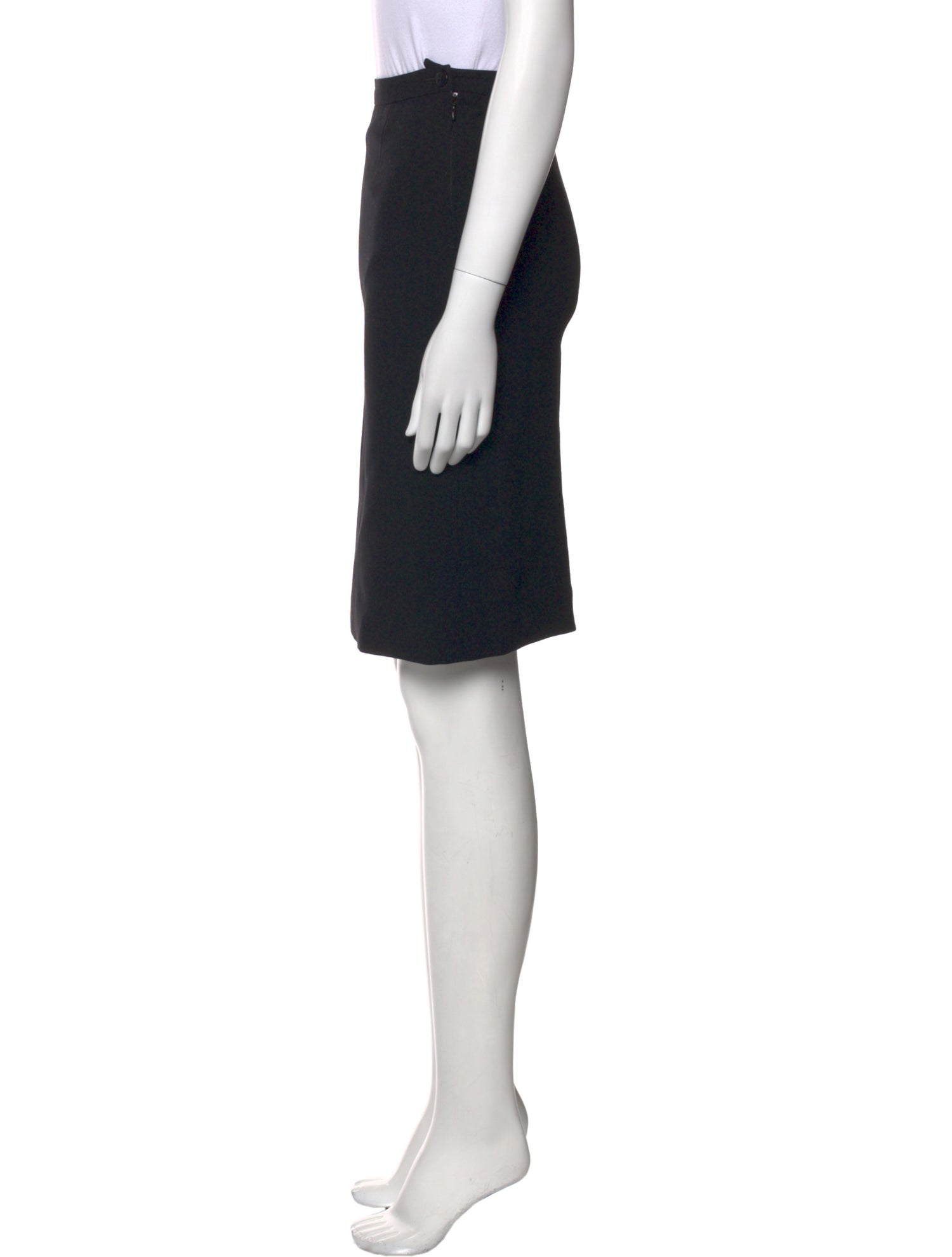 Giorgio Armani Wool Knee-Length Skirt
