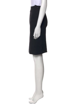 Giorgio Armani Wool Knee-Length Skirt
