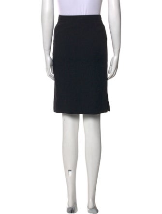 Giorgio Armani Wool Knee-Length Skirt