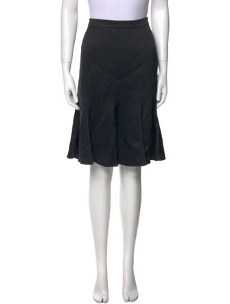 Giorgio Armani Silk Knee-Length Skirt