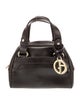 Giorgio Armani Leather Top Handle Bag
