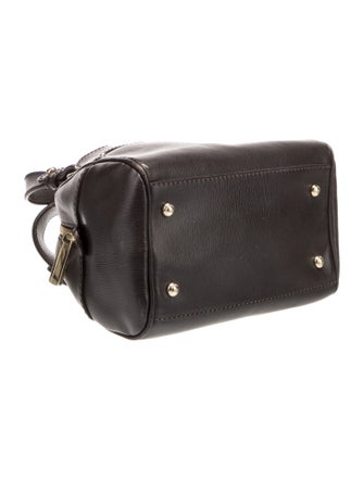 Giorgio Armani Leather Top Handle Bag