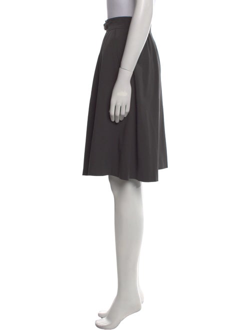 Giorgio Armani Virgin Wool Knee-Length Skirt