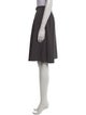 Giorgio Armani Virgin Wool Knee-Length Skirt