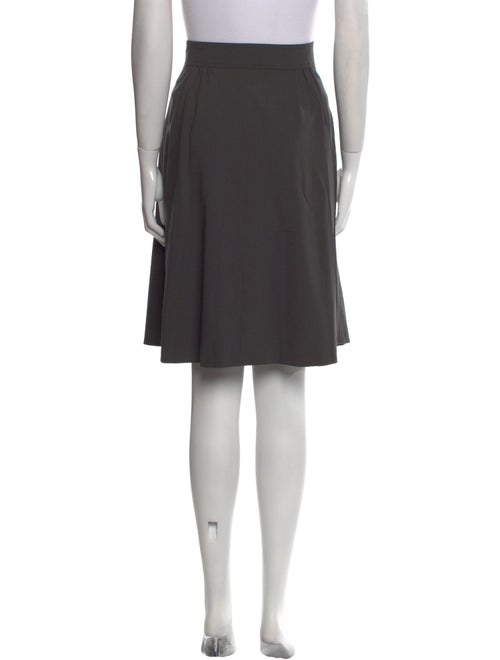 Giorgio Armani Virgin Wool Knee-Length Skirt