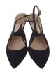 Giorgio Armani Suede Slingback Pumps