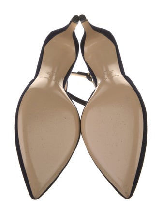Giorgio Armani Suede Slingback Pumps