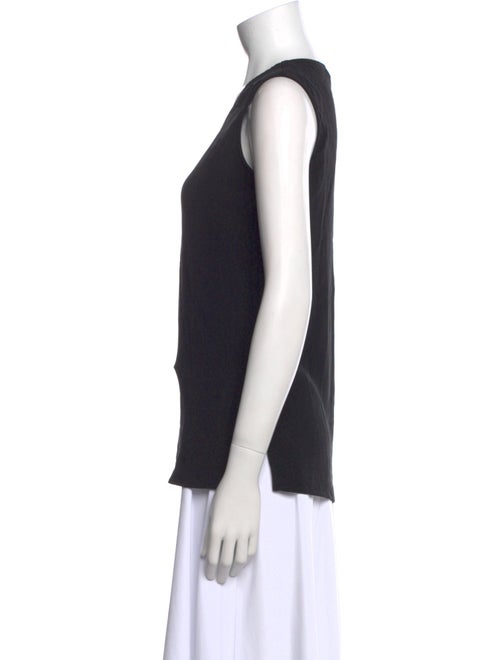 Giorgio Armani Silk Scoop Neck Top