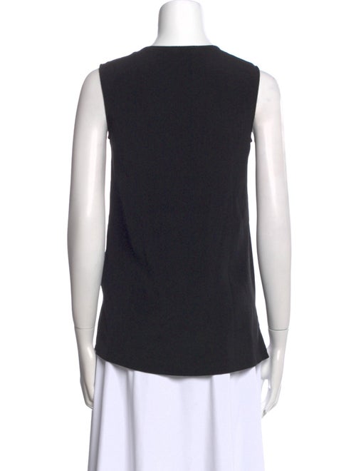 Giorgio Armani Silk Scoop Neck Top