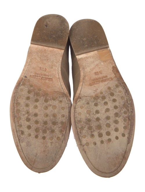 Giorgio Armani Suede Loafers