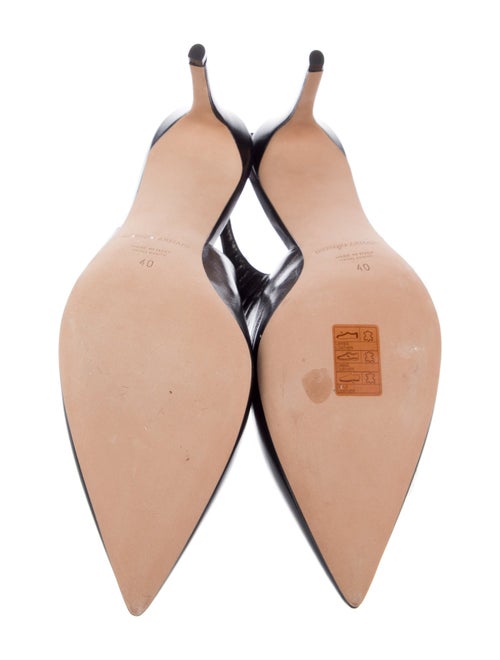 Giorgio Armani Leather Slingback Pumps
