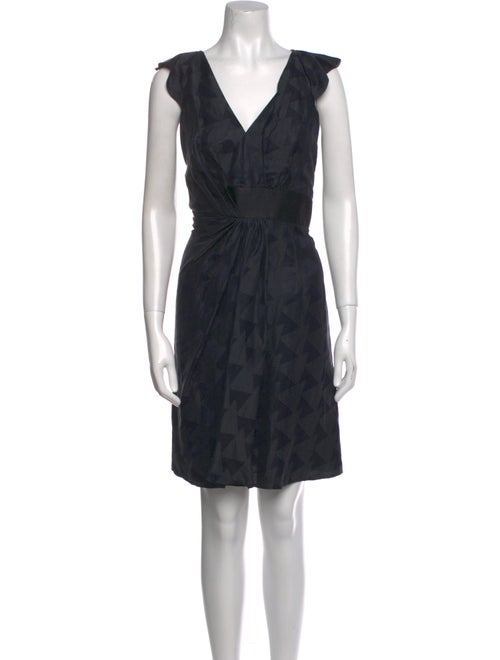 Giorgio Armani Printed Knee-Length Dress