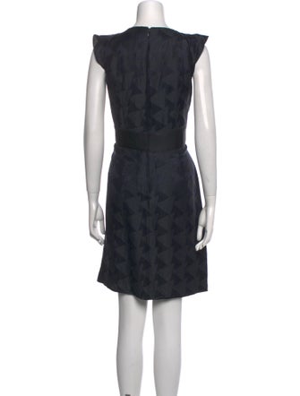 Giorgio Armani Printed Knee-Length Dress