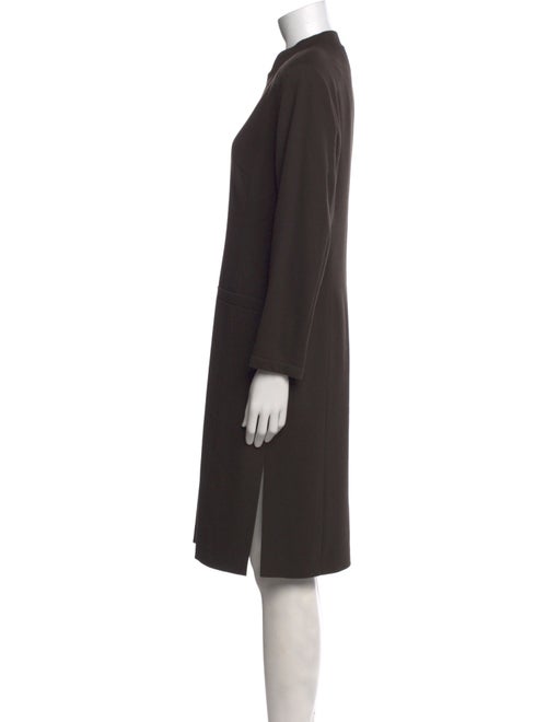Giorgio Armani Virgin Wool Knee-Length Dress