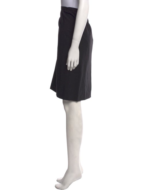 Giorgio Armani Virgin Wool Knee-Length Skirt