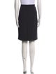 Giorgio Armani Virgin Wool Knee-Length Skirt
