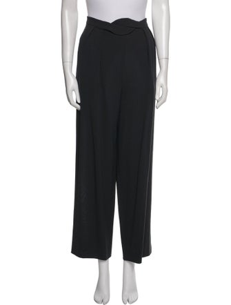 Giorgio Armani Wool Wide Leg Pants