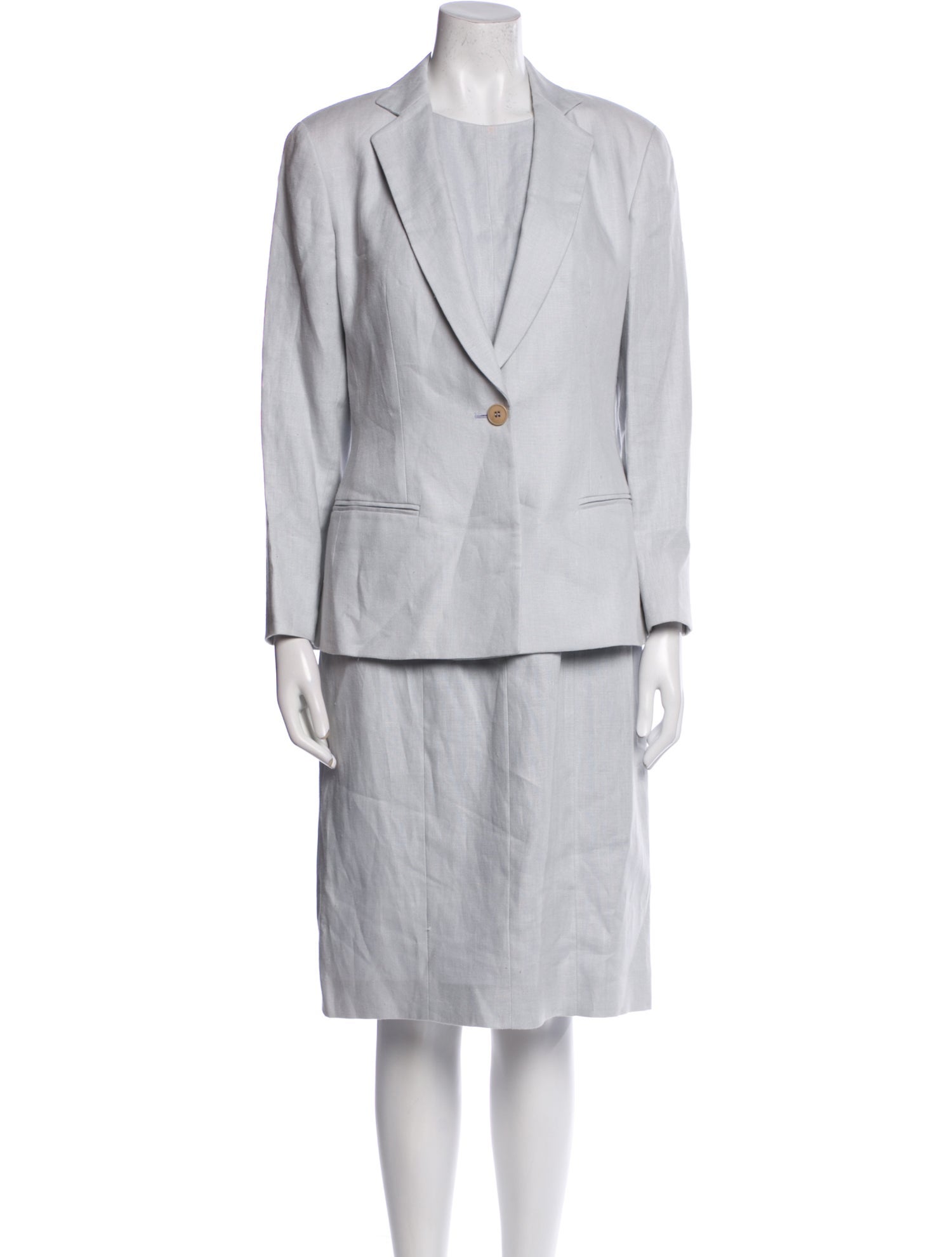 Giorgio Armani Linen Dress Set
