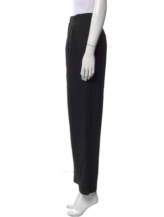 Giorgio Armani Virgin Wool Straight Leg Pants