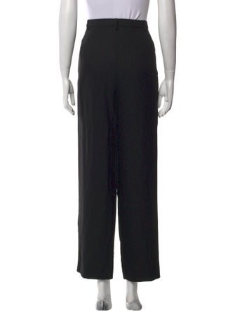 Giorgio Armani Virgin Wool Straight Leg Pants