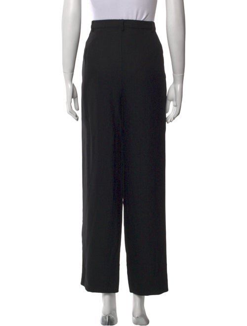 Giorgio Armani Virgin Wool Straight Leg Pants