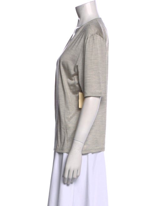 Giorgio Armani Silk V-Neck T-Shirt