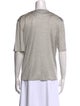 Giorgio Armani Silk V-Neck T-Shirt