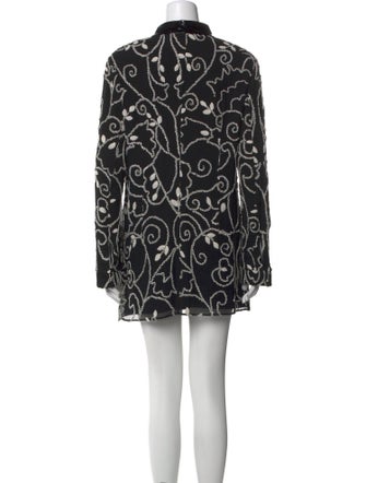 Giorgio Armani Silk Mini Dress