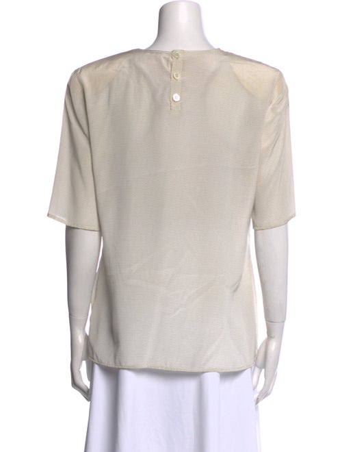 Giorgio Armani Crew Neck Short Sleeve T-Shirt