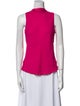 Giorgio Armani Silk Mock Neck Top