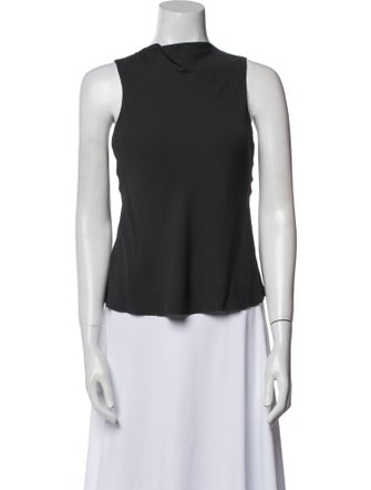 Giorgio Armani Cowl Neck Sleeveless Top