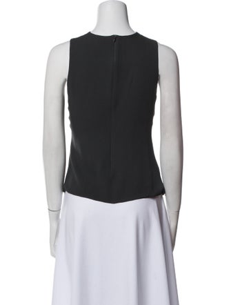 Giorgio Armani Cowl Neck Sleeveless Top