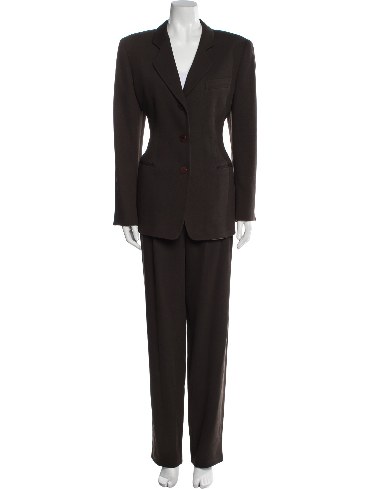 Giorgio Armani Virgin Wool Pantsuit