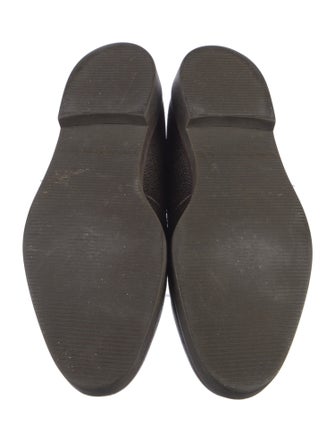 Giorgio Armani Embossed Leather Sneakers