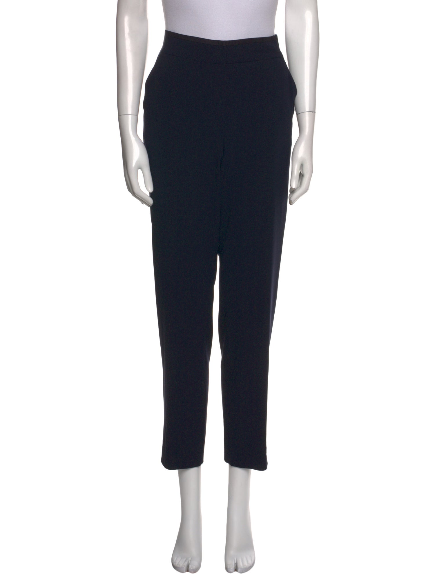 Giorgio Armani Virgin Wool Straight Leg Pants