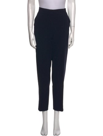 Giorgio Armani Virgin Wool Straight Leg Pants