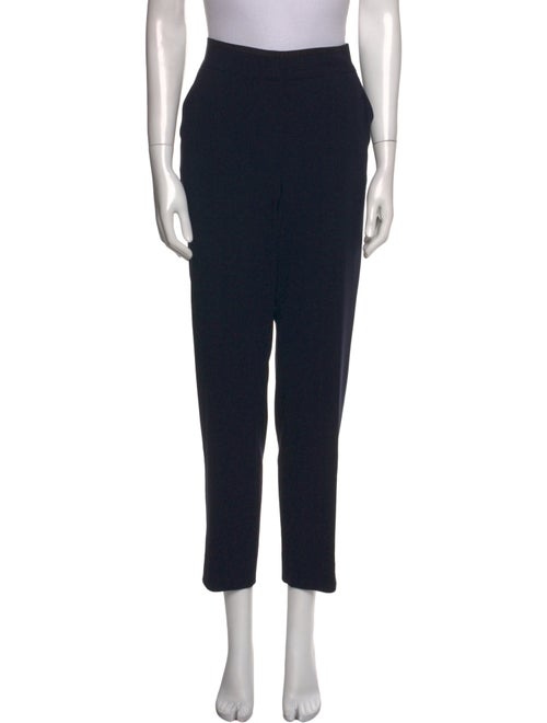 Giorgio Armani Virgin Wool Straight Leg Pants