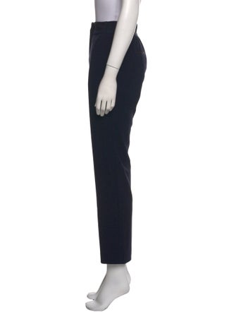 Giorgio Armani Virgin Wool Straight Leg Pants
