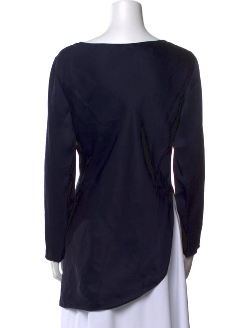 Giorgio Armani Silk Scoop Neck Tunic