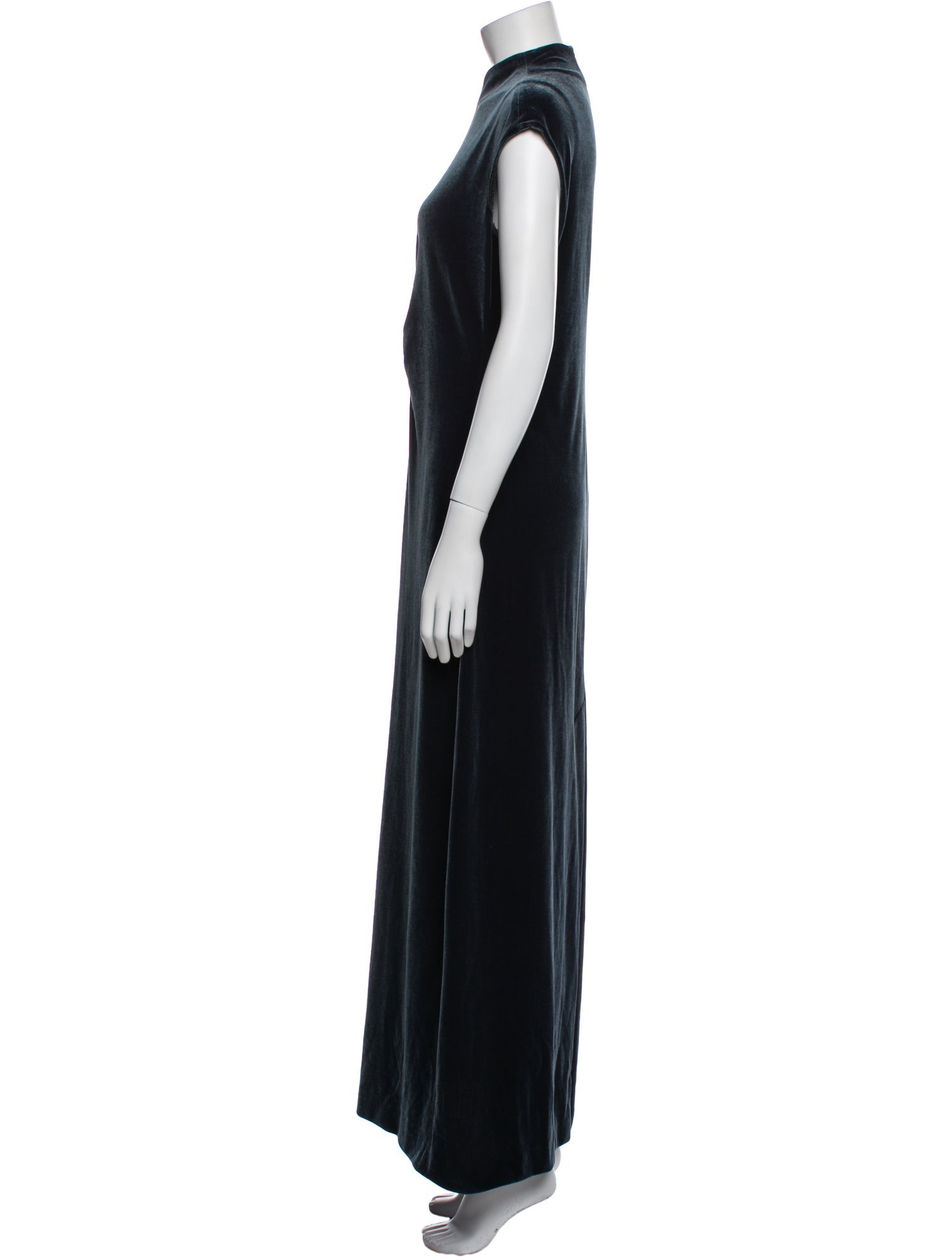 Giorgio Armani Mock Neck Long Dress