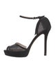 Giorgio Armani Suede D'Orsay Pumps