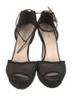 Giorgio Armani Suede D'Orsay Pumps