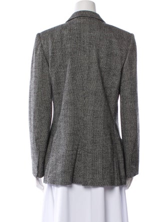 Giorgio Armani Virgin Wool Printed Blazer