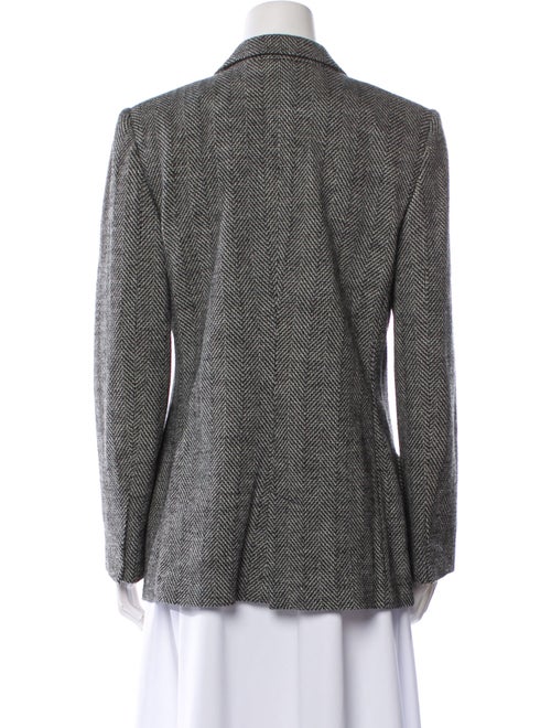 Giorgio Armani Virgin Wool Printed Blazer