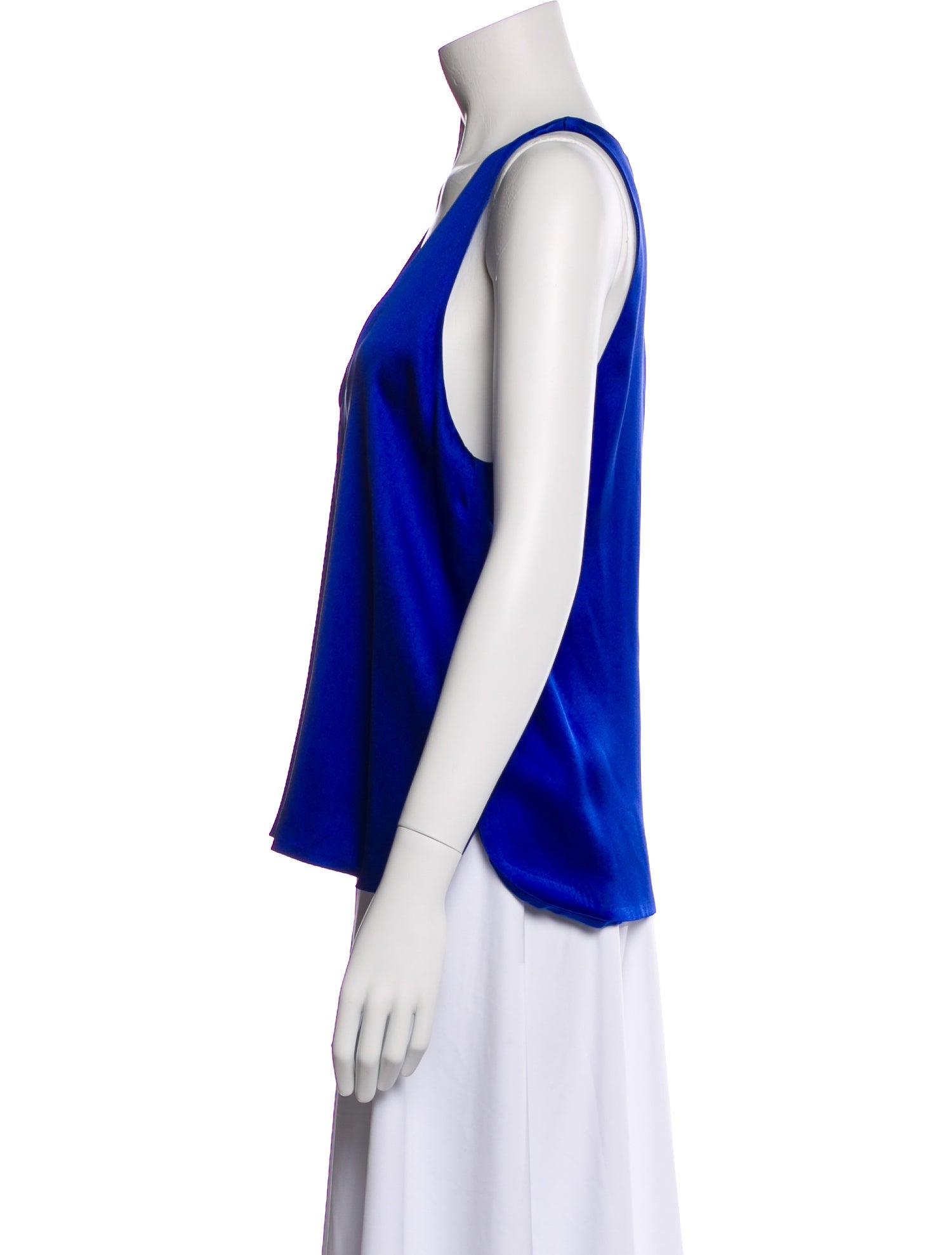 Giorgio Armani Silk V-Neck Top w/ Tags