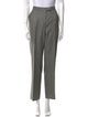 Giorgio Armani Virgin Wool Straight Leg Pants
