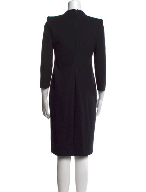 Giorgio Armani V-Neck Knee-Length Dress