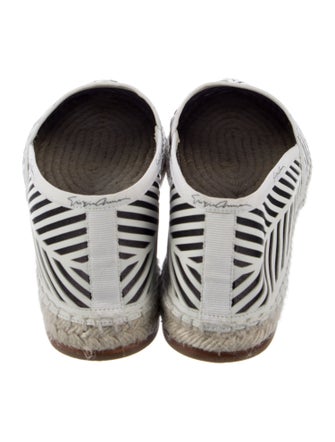 Giorgio Armani Mesh Printed Espadrilles