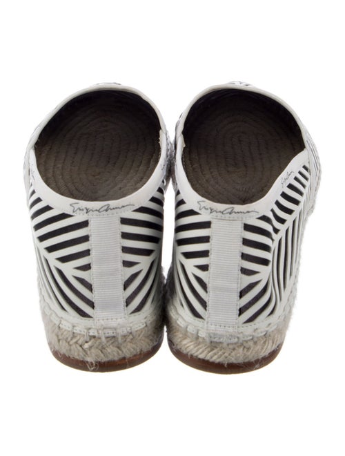 Giorgio Armani Mesh Printed Espadrilles